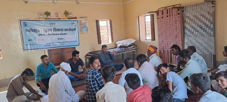 बायफ संस्था व अडानी ग्रुप द्वारा नया रासला मे एक दिवसीय प्रशिक्षण कार्यक्रम आयोजित