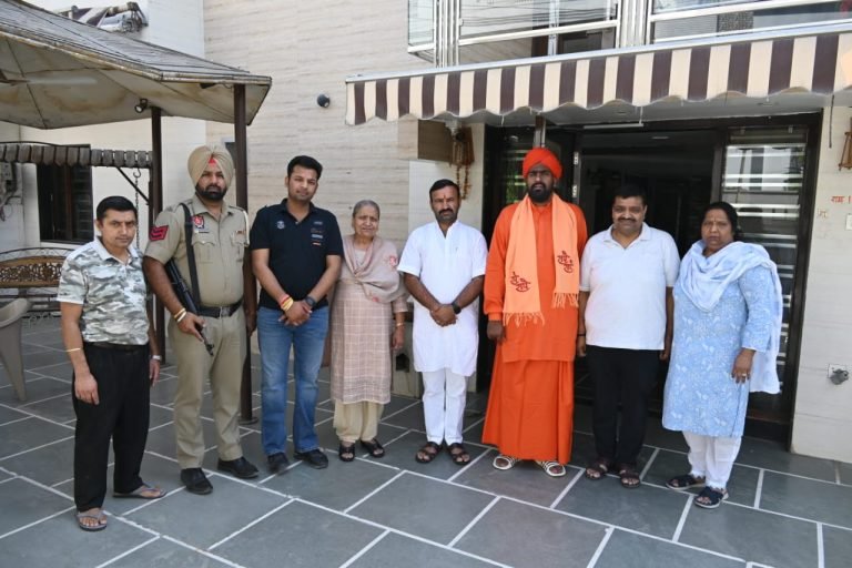 पंजाब के लोकसभा चुनावों भाजपा के युवा नेता कँवराज सिंह चौहान ने पार्टी का प्रचार किया