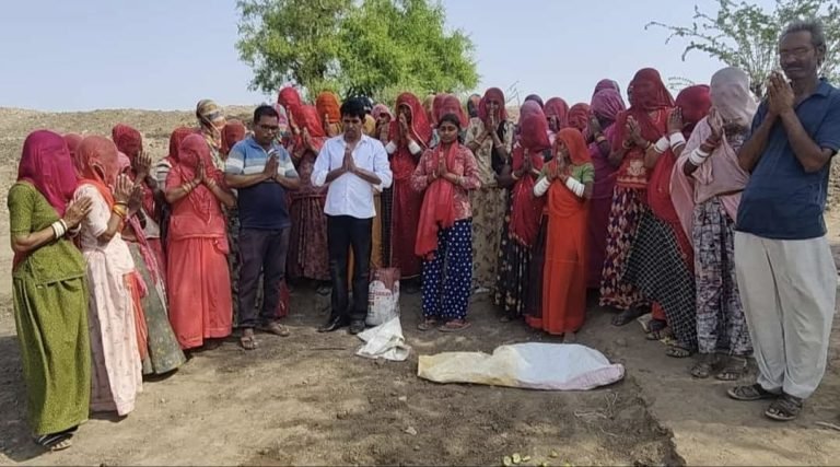 नोरवा सरपंच ने किया मनरेगा कार्य का निरीक्षण, जांची व्यवस्था