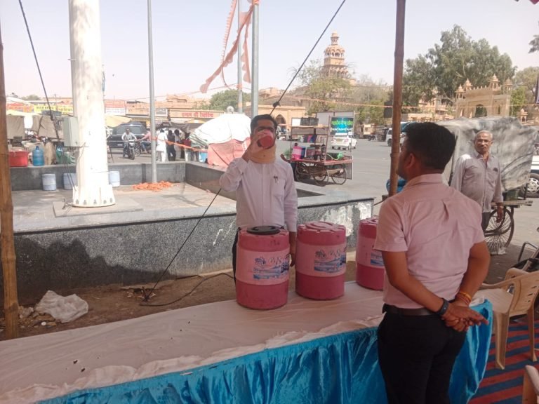 जिला कलक्टर ने लिया राहत स्थलों का जायजा