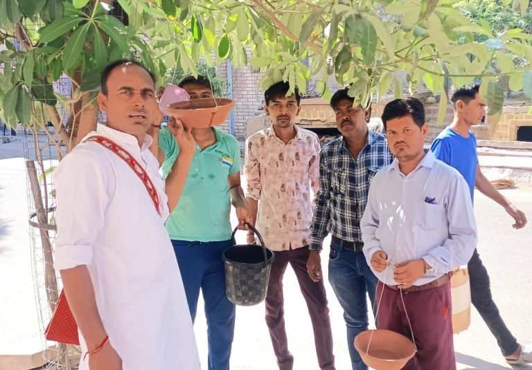 परिण्डा अभियान में जूना केराडू मार्ग, महावीर सर्किल व आदर्श स्टेडियम में लगाएं परिण्डे