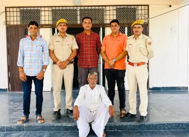 बगडी पुलिस में अवैध डोडा पोस्त के साथ एक व्यक्ति को गिरफ्तार किया