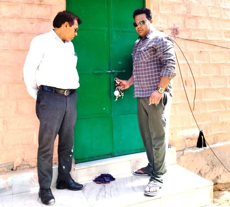 उम्मेद उद्यान से खाली करवाया वेयर हाउस नगर निगम उत्तर की कार्रवाई