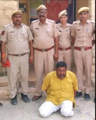 सौलर कंपनी को आंवटित भूमि में रास्ता रोकने, धमकाने, अवैध वसूली व मारपीट करने वाले मुल्जिम को किया गिरफ्तार