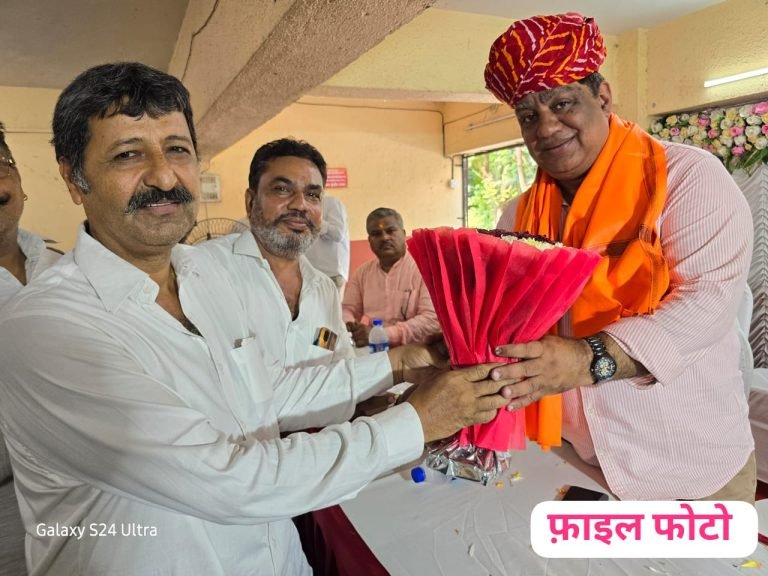 बाली विधायक पुष्पेंद्रसिंह राणावत बने विशेषाधिकार समिति सभापति