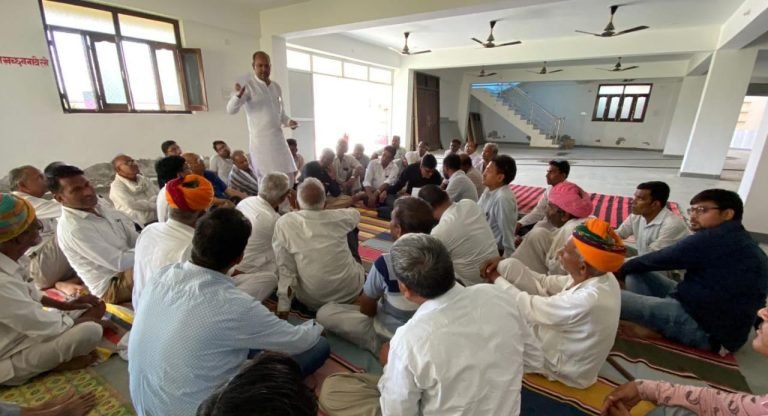 ग्राम बर में रेगर समाज के 21 जोड़े का सामुहिक विवाह सम्मेलन आगामी 23 मई को आयोजित होगा