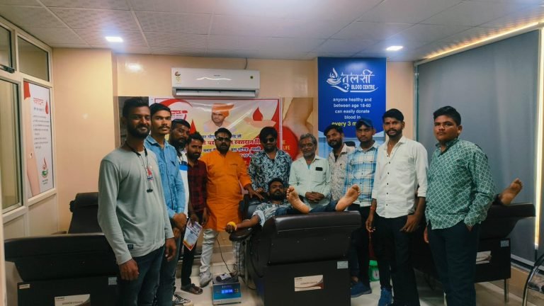 गौ पुत्र सेना ने किया 21 यूनिट रक्तदान