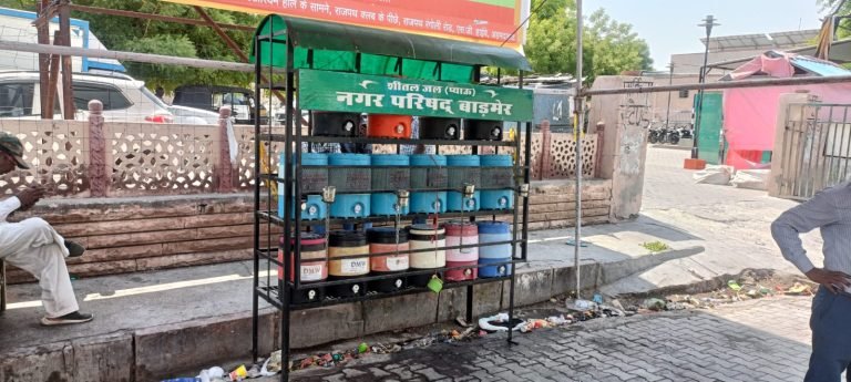 नगर परिषद बाड़मेर ने गर्मी से राहत पाने के लिए शहर में किया पुख्ता इंतजाम