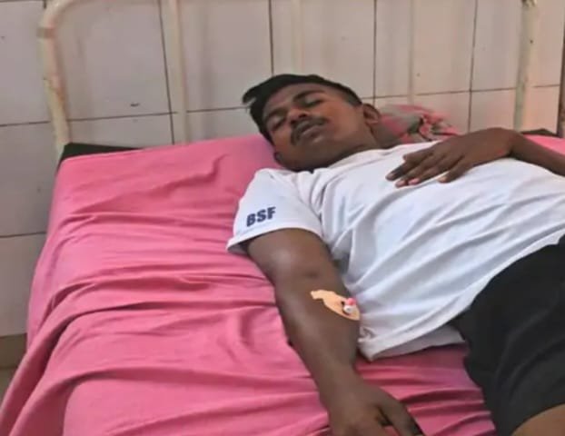 बॉर्डर पर ड्यूटी करते समय हीट स्ट्रोक से 2 सीसुब जवानों की बिगड़ी तबीयत