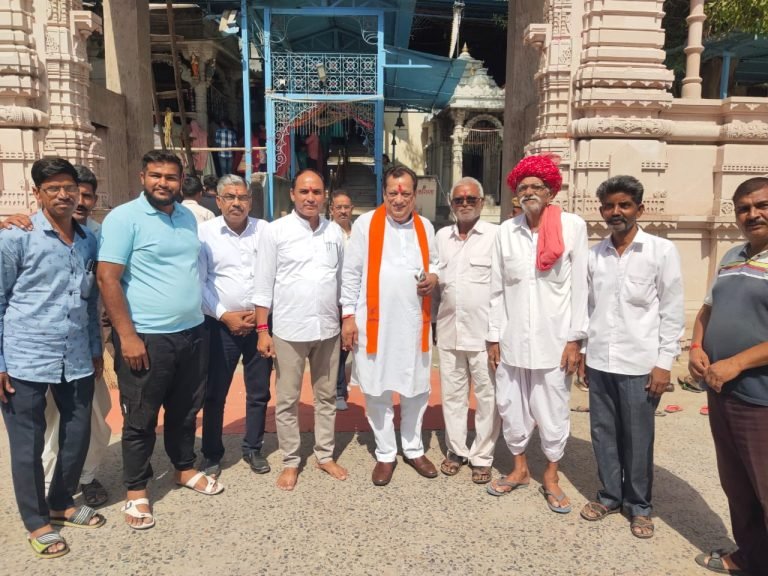 कैबिनेट मंत्री जोराराम कुमावत पहुंचे सारंगवास खेतलाजी