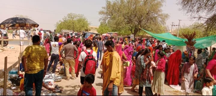 बैशाखी तीर्थ पर लगा मेला