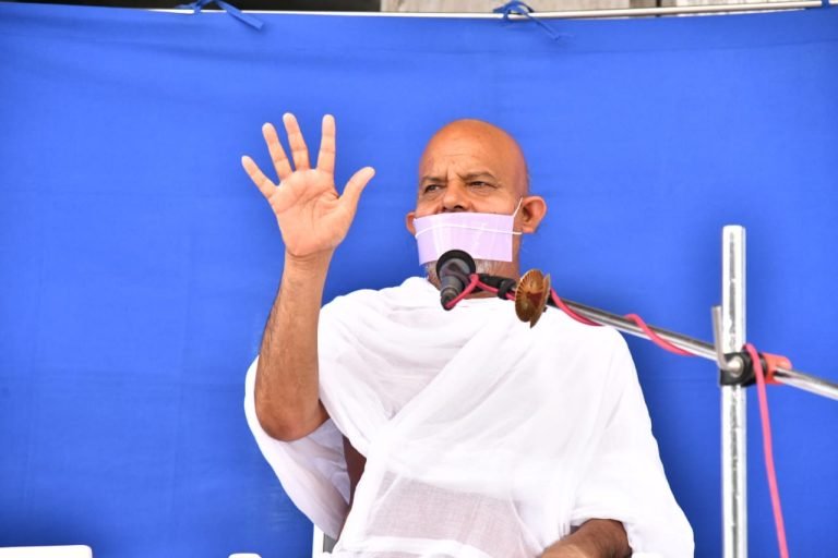 आरोहयुक्त मार्ग पर लगभग ग्यारह किलोमीटर का महातपस्वी ने किया मंगल विहार