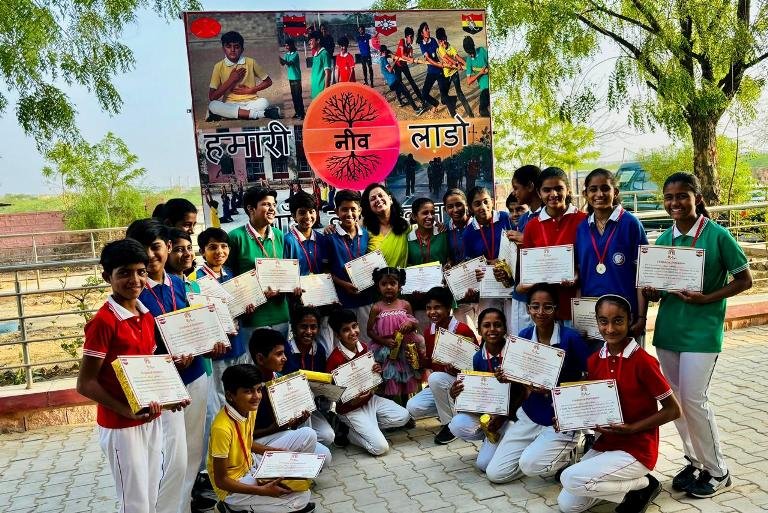 भारतीय सेना द्वारा बालिका सशक्तिकरण की पहल प्रोजेक्ट नीव का सफलतापूर्वक समापन