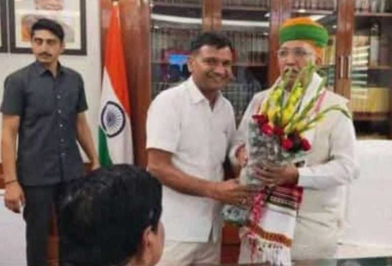 अर्जुन राम मेघवाल को मंत्री बनाए जाने पर मेघवाल समाज में खुशी की लहर