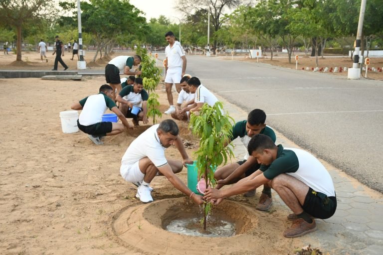 सप्त शक्ति कमांड ने पर्यावरणीय के प्रति किया अपनी प्रतिबद्धता का प्रदर्शन