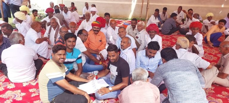 माली समाज 27 खेड़ा की बैठक में समाज सुधार के कई प्रस्ताव लिये गये