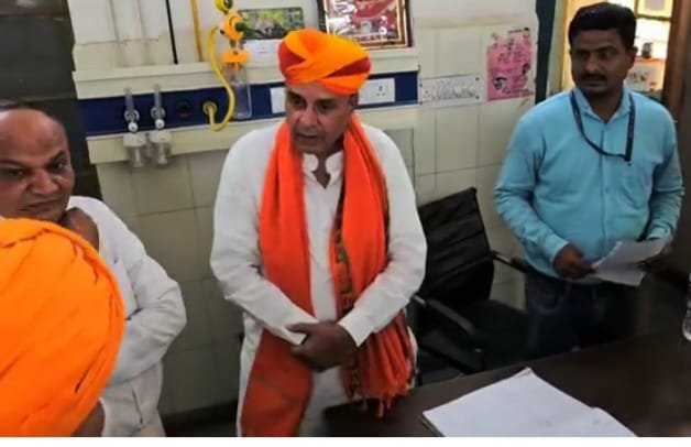 अस्पताल प्रशासन को मंत्री जोगाराम पटेल ने दी 7 दिन की मियाद