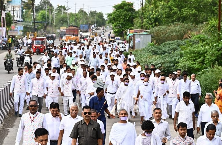 प्रसिद्ध भुसवाल नगरी में तेरापंथाधिशास्ता महाश्रमण का मंगल शुभागमन