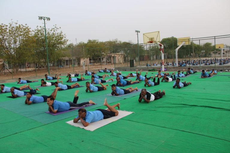 बीकानेर और नाल वायुसेना स्टेशन पर मनाया गया 10वां अंतर्राष्ट्रीय योग दिवस