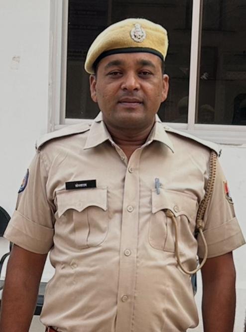 राजस्थान पुलिस के जाबांज पुलिस कार्मिक सोमताराम विशेष पदोन्नति से सम्मानित