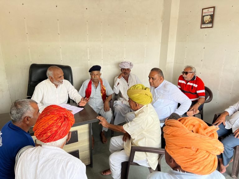 सहाडा विधायक लादुलाल पितलिया ने की जनसुनवाई 