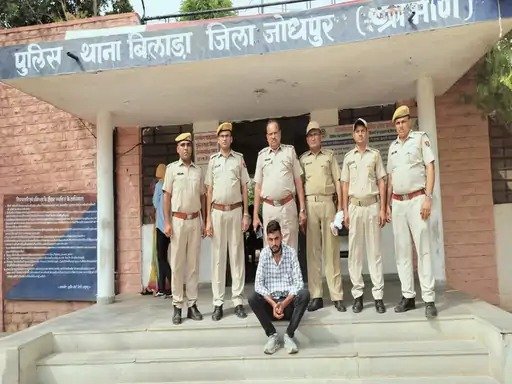 एमडी ड्रग के साथ एक आरोपी को पकड़ा