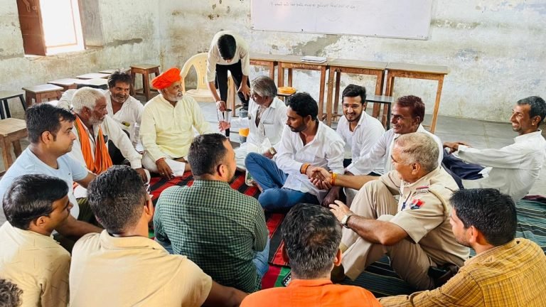 सहाड़ा विधायक पितलिया ने गाडरमाला,मंडल हमीरगढ़ में की जनसुनवाई