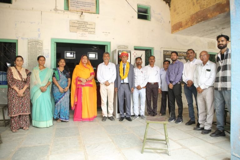 व्याख्याता ओगड़राम गर्ग के उत्कृष्ट, कर्तव्यनिष्ट एवं गौरवमयी राजकीय-सेवा से सेवानिवृत्ति