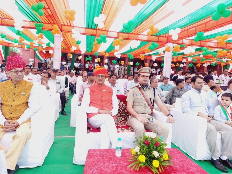 जोधपुर रेल मंडल ने मनाया हर्षोल्लास से 78 वां स्वतंत्रता दिवस