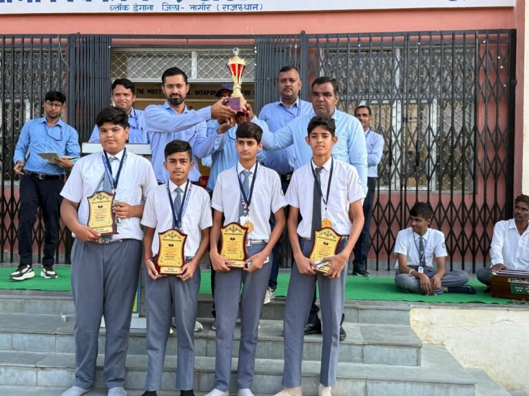 स्वामी विवेकानंद मॉडल स्कूल डेगाना का खेल क्षेत्र में दबदबा
