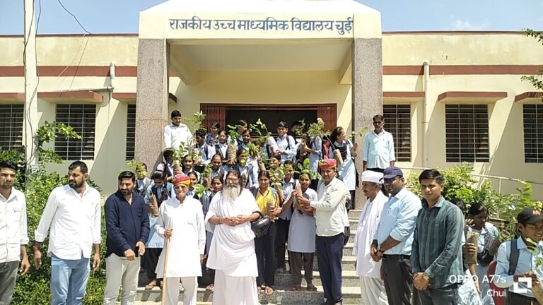 चुई के भामाशाहों नें सरकारी स्कुल की बदली तस्वीर