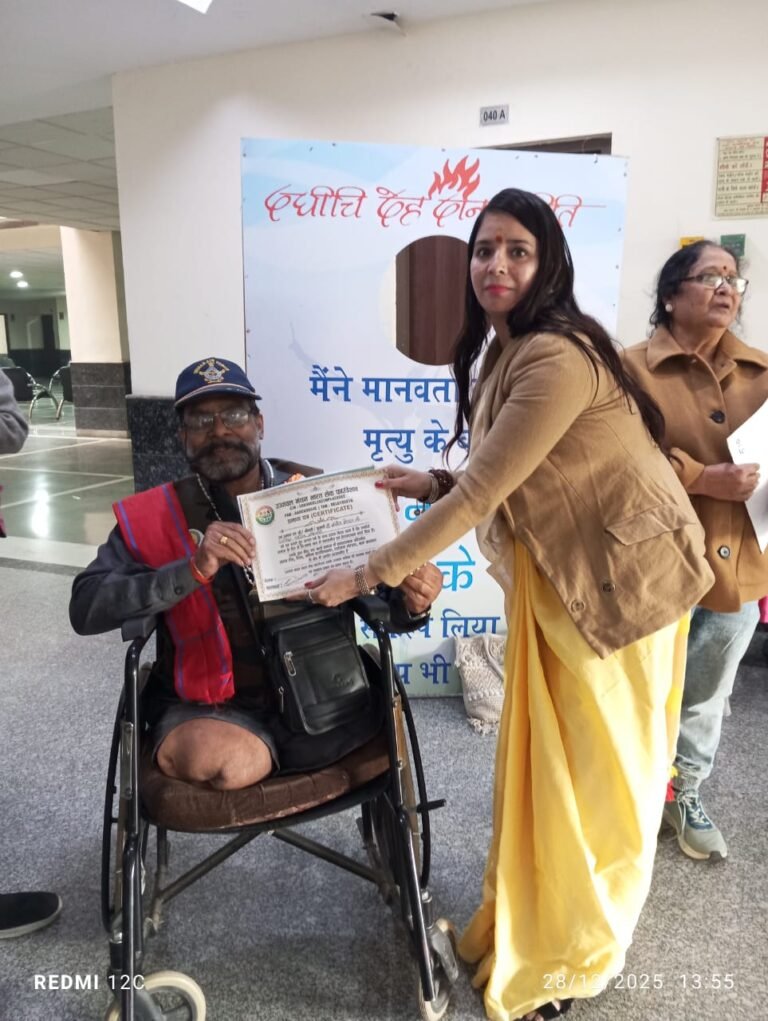 कारगिल योद्धा डॉ. संजीव गोयल सम्मानित, उज्ज्वल मंथन भारत सेवा फाउंडेशन ने दी चंडीगढ़ प्रदेश अध्यक्ष की जिम्मेदारी