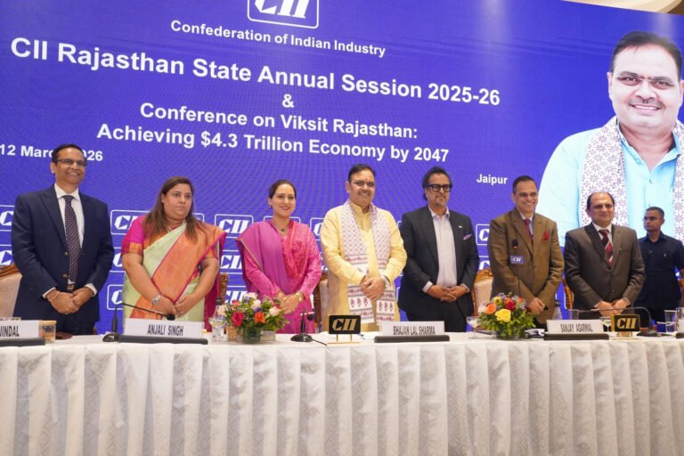 सीआईआई राजस्थान वार्षिक सम्मेलन : “युवाओं को उद्यमी और रोजगार देने वाला बनने के लिए प्रोत्साहित करें ”: मुख्यमंत्री भजन लाल शर्मा